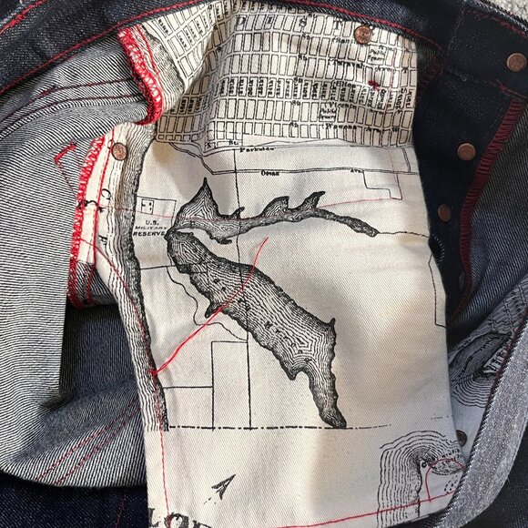 Taylor Stitch Men’s Townsend Democratic Fit Straight Jeans in Size 34- Excel. UC - Picture 14 of 15